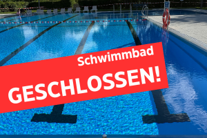 Schwimmbad geschlossen Schwimmbad geschlossen